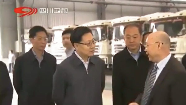 原四川省委书记王东明调研公海赌船新闻（片段）